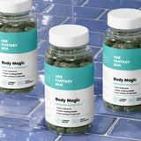 Her Fantasy Box | Body Magic Chlorophyll Capsules - 30 Vegan Capsules - for Detox, Digestion, Gut Health, Skin, Oily Skin & More