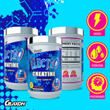 Glaxon Electro Creatine Monohydrate Powder with Electrolytes for Hydration and Absorption - 30 Servings (Naked - Unflavored)