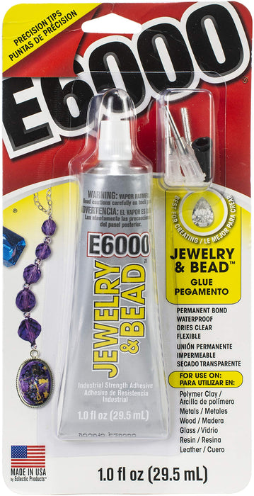 E6000 242001 Jewelry and Bead Adhesive - 1 fl oz