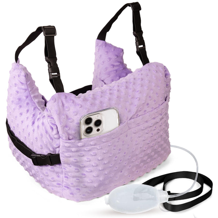 MOYOAMA Post Mastectomy Pillow - Post Surgery Pillow for Car, Breast Reduction & Augmentation Patients, Breast Pillow After Heart Surgery Pillow, Mastectomy Recovery Must Haves, Post Surgery Gift