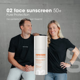 newkee Gesicht Sonnencreme LSF 50+ (30 ml) wasserfester Sonnenschutz, sofortiger Schutz, Ideal für den Sport, face sunscreen entwickelt von Manuel Neuer & Angelique Kerber