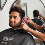 Wahl Professional - Peanut - Professional Beard Trimmer and Hair Clipper Kit - Adjustable Hair Cutting Tool with 4 Guide Combs - Orchid/Black