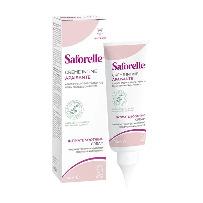 Saforelle Intimate Soothing Cream New Moisturizer 100ml