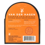 Van Der Hagen Stainless Steel Double Edge Razor Blades, 5 Count (Pack of 3)