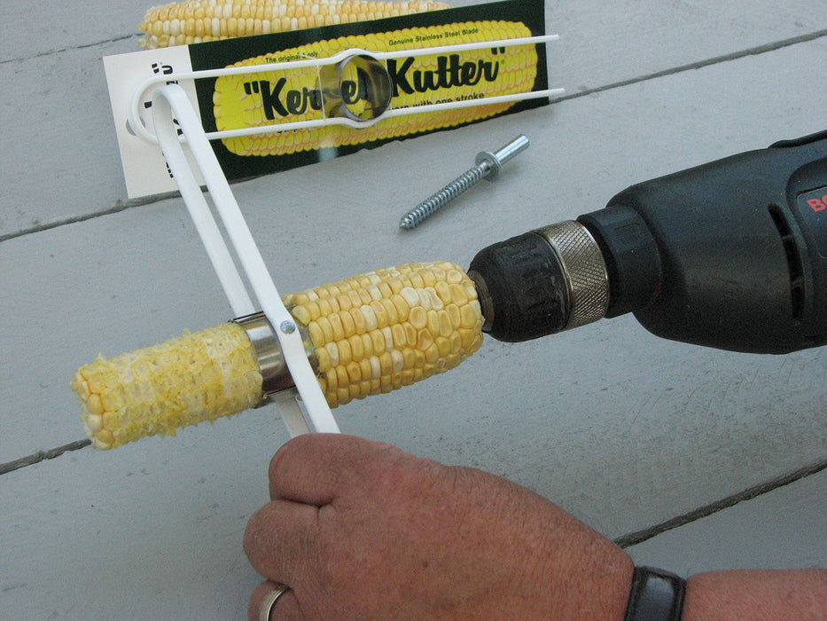 Kernel Kutter (Sweet Corn Cutter, Stripper) with Bit "We Are The Manufacture"