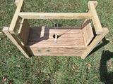 Armadillo Traps These Traps are Scented from Live Armadillos. Made from 3/4" Treated Plywood, Stainless Steel Bolts and Decking Screws - Very Durable.