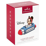 Hallmark Keepsake Christmas Ornament 2024, Disney Space Mountain Clear for Launch, Gifts for Disney Fans