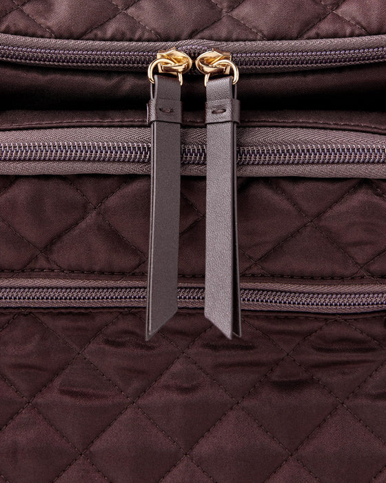 Skip Hop Diaper Bag Backpack: Forma, Multi-Function Baby Travel Bag with Changing Pad & Stroller Attachment, Chocolate