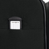 Samsonite Aspire DLX Softside Expandable Luggage Set with Spinners (Carry-on & Medium), Black