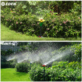 Eden 97065 Daisy Above-Ground 50 Ft Garden Hose and Sprinkler System, DIY Plant Watering Set