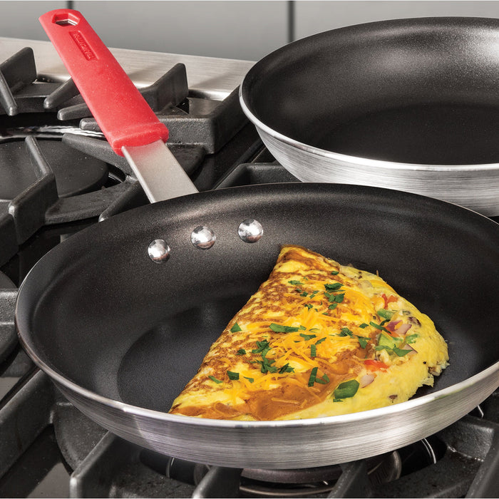 Tramontina Professional Series 10-Inch Fry Pan, Heavy-Gauge Aluminum with Reinforced Nonstick Coating, Oven and Dishwasher Safe, NSF Certified, Made in Brazil