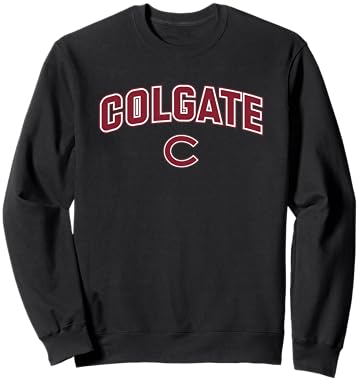 Colgate Raiders Arch Over Officially Licensed Unisex-Adults Black Sweatshirt