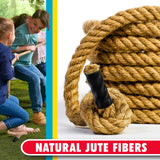 Franklin Sports Franklin Field Day Tug of War Rope with Flag for Kids and Adults - Perfect for Team Building - 20ft Long,Brown