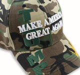 The Hat Depot Original Exclusive Donald Trump 2020 "Keep America Great/Make America Great Again 3D Signature Cap (5. MAGA-Wood Camo)