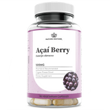 Nature Restore Organic Acai Berry Supplement, Freeze Dried, 90 Acai Berry Capsules, Non GMO, Gluten Free, Vegan