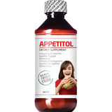 CJ LABS Appetitol Appetite-Weight Gain. Natural Appetite and Weight Gain Stimulant for Underweight Children Fortified with Vitamins B1,B2,B3,B5,B6,B12,Folic Acid, Iron, Zinc, Flax Seed Oil. ( 8 Fl Oz)