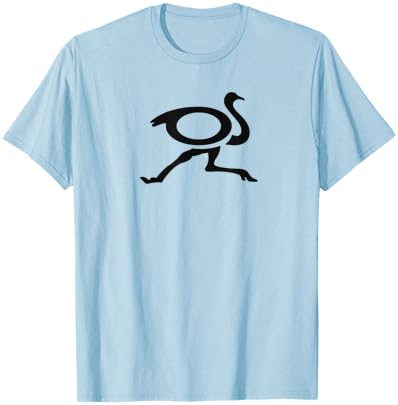 Ostrich Running Large Logo T-Shirt