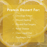 ProSource Gelatein Plus Lemon: 20 grams of protein. Ideal for clear liquid diets, swallowing difficulties, dialysis and oncology. Great pre or post-workout snack. (12 pack) …