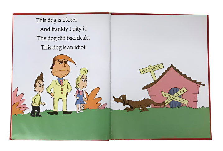 Hardcover Winners Aren't Losers Donald Trump Children's Book