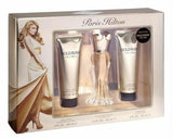 3pc Set Paris Hilton GOLD RUSH EDP 1 oz Lotion SHOWER GEL 3 oz Ea NIB(377)