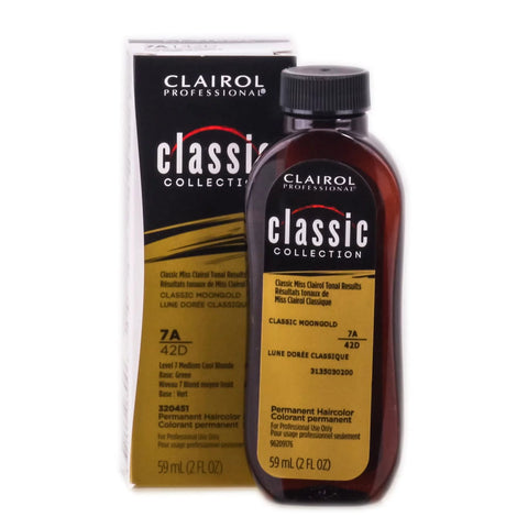 CLAIROL 3 Classic Permanent Liquid Haircolor 2oz - 7A