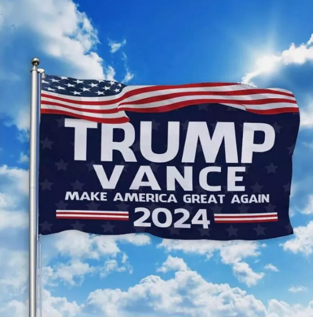 Trump Vance 2024 Flag 3x5 Ft Make America Great Again Flag 3'x5' MAGA Donald R1