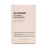 GLOBAL BEAUTY CARE Glowing Vitamin C - Skin Cream with Niacinamide, AHA & Vitamin E 1.7 fl oz 50ml