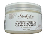 SHEA MOISTURE Makeup Melting Cleansing Balm 3.5oz, 100% Virgin Coconut Oil -Pack of 6