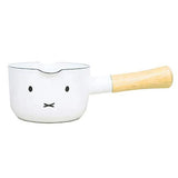 FUJI HORO enamel Miffy Face IH compatible milk pan, one-handed, 12cm