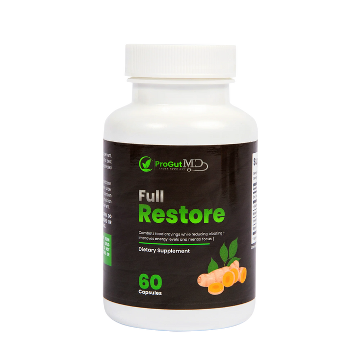 PROGUTMD Full Restore Gut Restoration Supplement - 60 Capsules