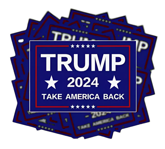 💥 5PCS SET DONALD TRUMP NEW 2024 STICKERS DECALS TAKE SAVE AMERICA BACK MAGA!