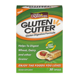 GLUTEN CUTTER Healthy Digestives Gluten Cutter, Dietary Supplement, 30 Capsules Each (Pack of 3)