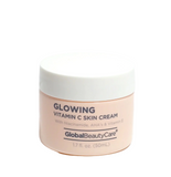 GLOBAL BEAUTY CARE Glowing Vitamin C - Skin Cream with Niacinamide, AHA & Vitamin E 1.7 fl oz 50ml