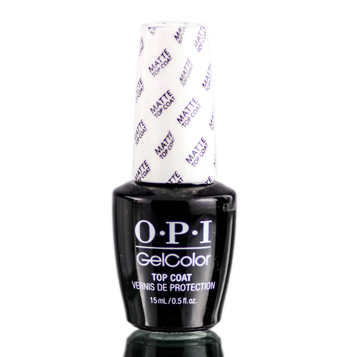 OPI GelColor Soak Off Gel Lacquer Nail Polish .5oz Matt Top Coat