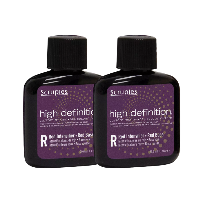 6 SCRUPLES High Definition Gel Permanent Hair Color 1 fl oz V Violet Base