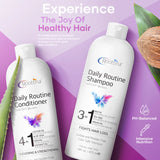 ROOTTINA Supreme Routine Shampoo and Conditioner for Women Hair Loss Hair Thickening Shampoo Fights Hair Loss and Revitalizes the Hair 16 Fl oz each