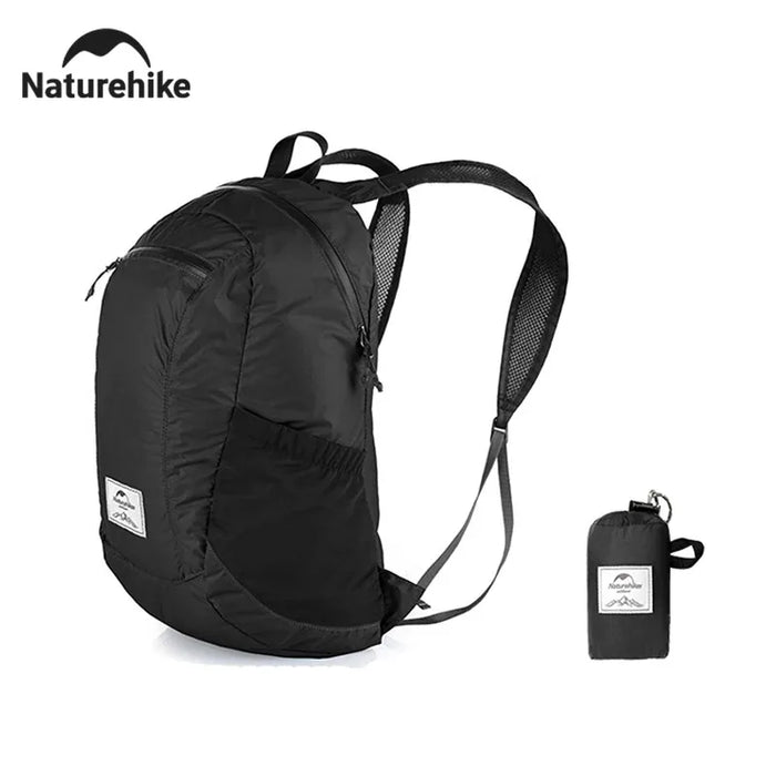 Naturehike Ultra Lightweight 18L Camping Backpack Portable Waterproof Nylon Bags Man Outdoor Hiking Sports Travel Backpa