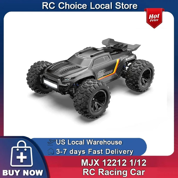 MJX Hyper Go 12212 1/12 Brushless RC Car 4WD 58KM/H High-Speed Off- Road Monster Truck 2.4G Remote Control Car Toys As G