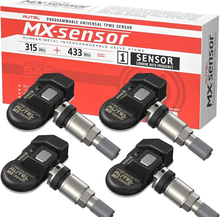 Autel MX-Sensor 433 315MHZ TPMS Sensor MaxiTPMS Tire Pressure Monitor Tester Tire Repair Tools Scanner Programming MX-Se