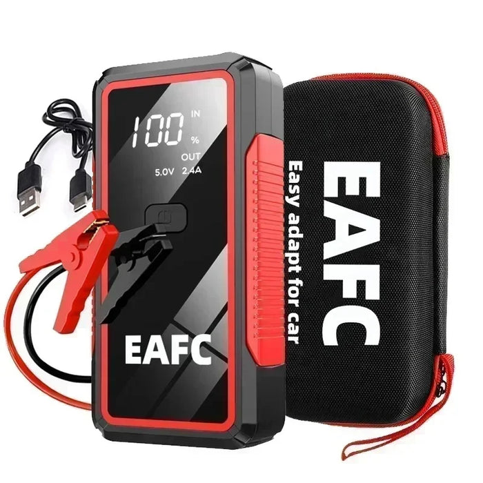 EAFC 12V Car Jump Starter Power Bank Portable Car Battery Booster ChargerStarting Device Auto Emergency Start-up Lightin
