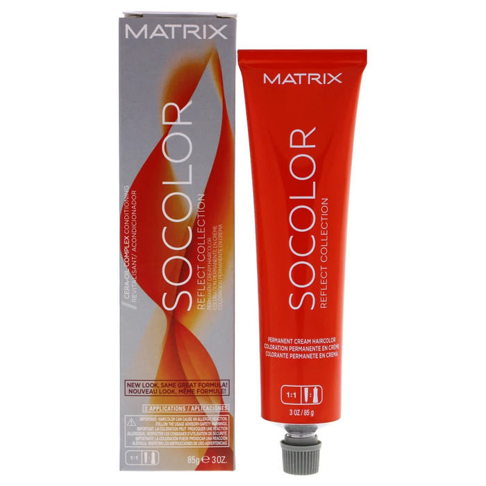 MATRIX SoColor Reflect Collection Permanent Hair Color 3oz (4RV+)