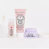 TOO FACED Hangover Obsessions Set, Cleanser, Pillow Cream, Lip Balm - New