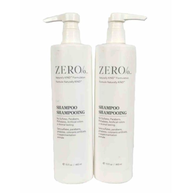 Lot Of 2 Gilchrist & Soames Zero% SHAMPOO Naturally kind 15oz Each 2 Bottles