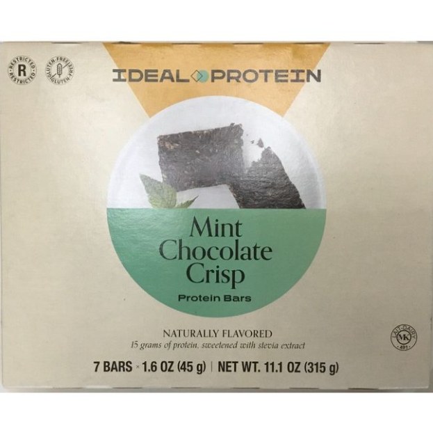 Ideal Protein Mint Chocolate Crisp bars BB