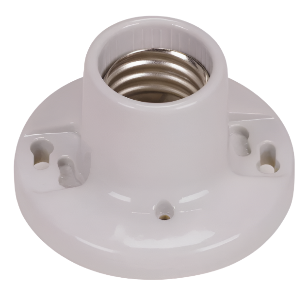 Satco 90-483 White Keyless Porcelain Mogul E39 Base LAMP HOLDER Receptacle