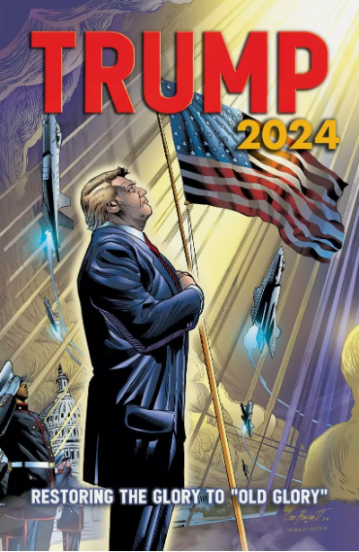 Trump Election Edition Comic Paperback July 4, 2024 NEW