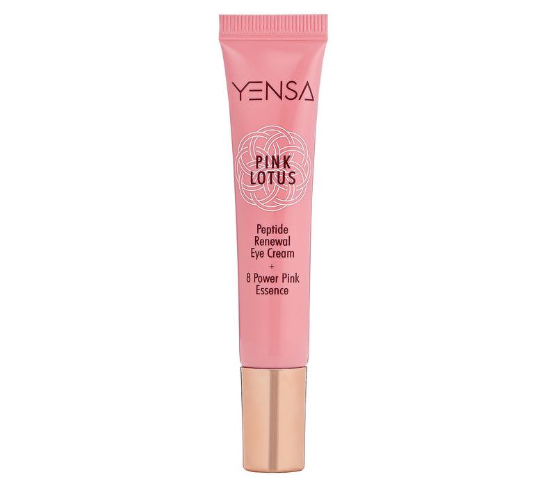 YENSA Pink Lotus Peptide Renewal Eye Cream 8 Power Essence Full Size