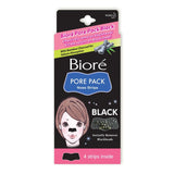 BIORÉ Charcoal Deep Cleansing Black Nose Strips Removes Blackheads Pore Pack