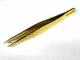 10 REVLON True Precision Tweezer Slanted Pointed Tip GOLD SERIES