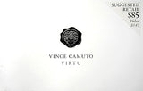 Vince Camuto VIRTU EDT 3.4 & .5oz Shave Balm Shower Gel 4pc SET Men